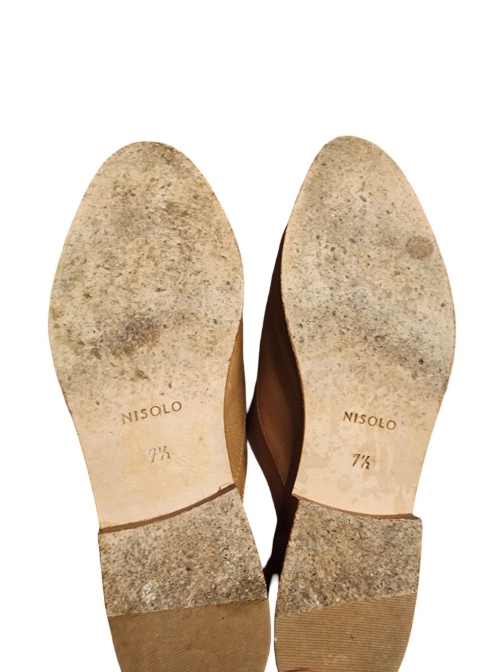 NISOLO Emma d'Orsay Oxford 2.0 - Almond Leather - Women's Size 7.5 - Picture 6 of 7